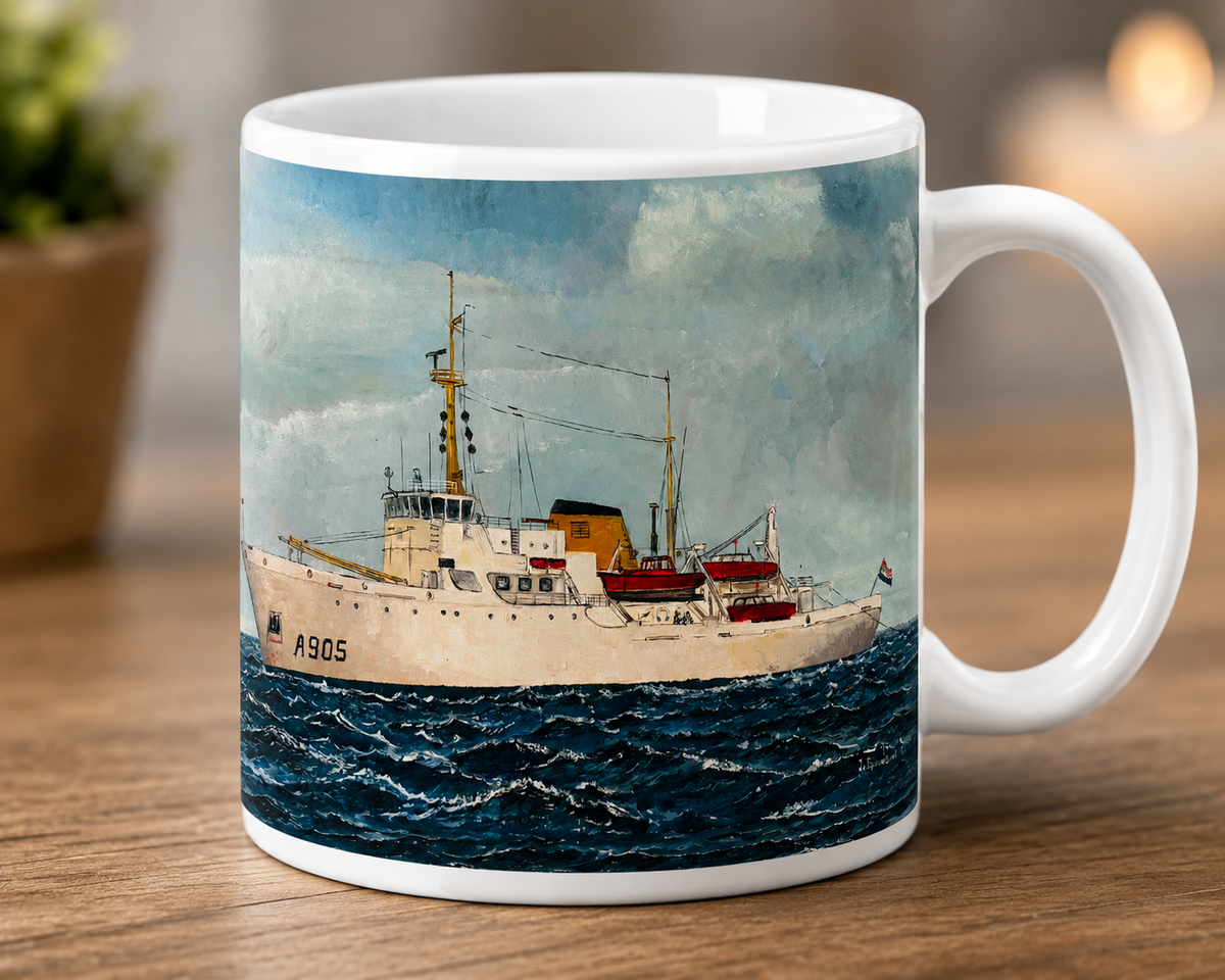 Hr. Ms. Blommendal A905 – Maritieme Mok 11 oz