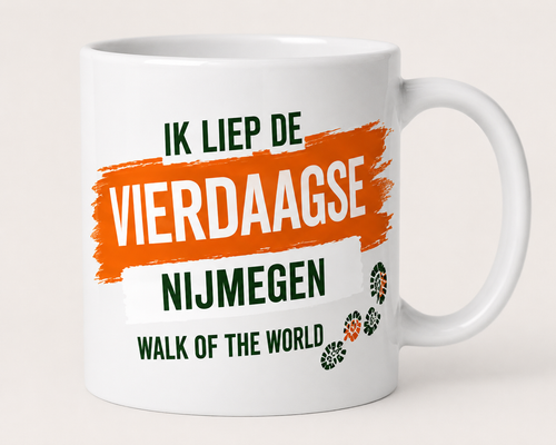 Ik liep de Vierdaagse Nijmegen mok – Walk of the World 2026
