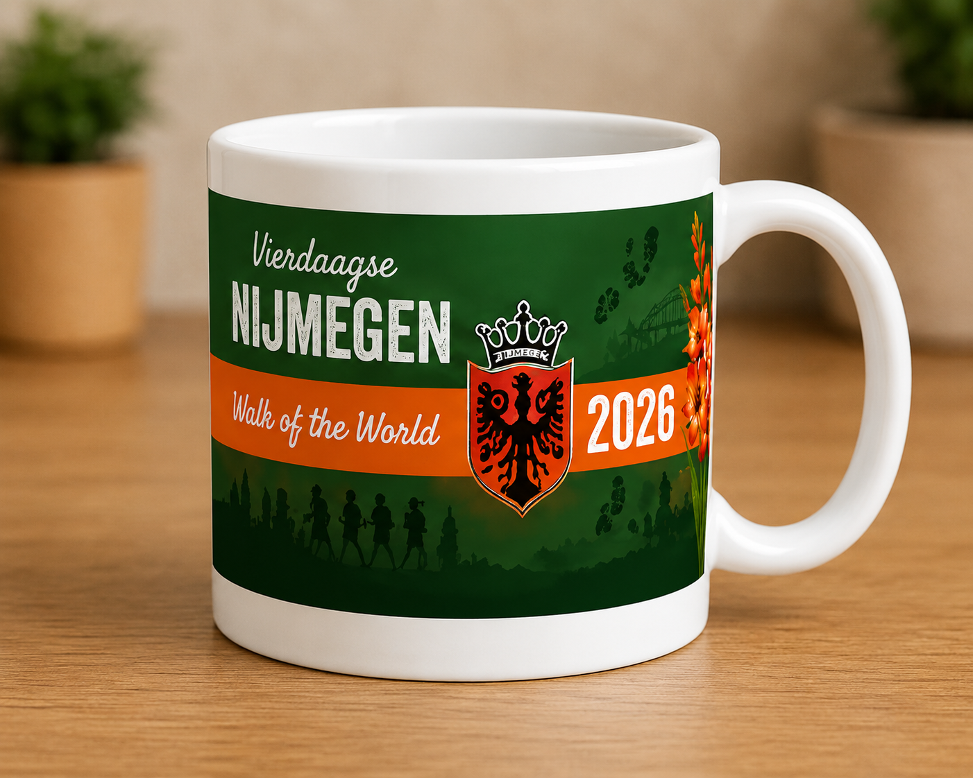 Walk of the World 2026 mok – Vierdaagse Nijmegen editie