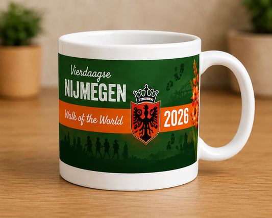 Walk of the World 2026 mok – Vierdaagse Nijmegen editie