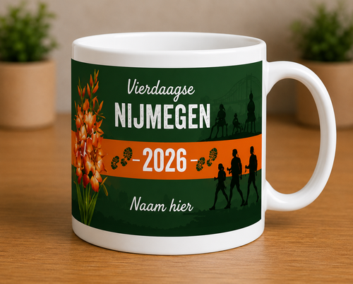 Walk of the World 2026 mok – Nijmegen Vierdaagse editie