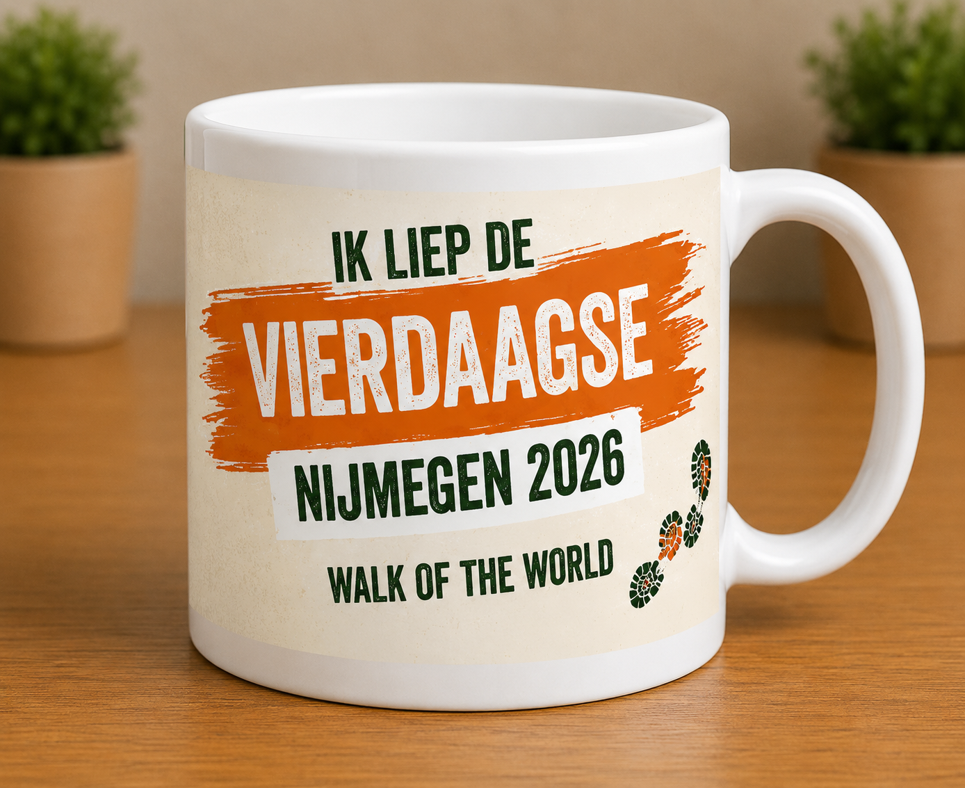 Ik liep de Vierdaagse 2026 mok – Walk of the World editie