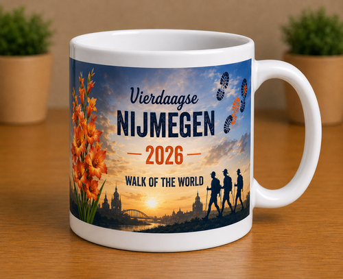 Walk of the World zonsopkomst mok – Vierdaagse Nijmegen 2026